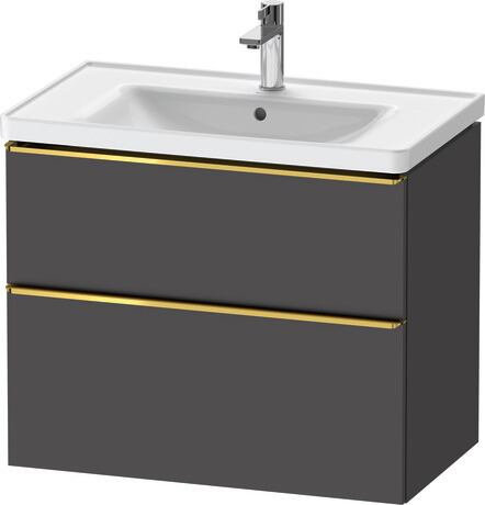 D-Neo Vanity unit wall-mounted 784 mm 2 drawers