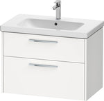 D-Code Vanity unit wall-mounted 800m 2 Drawer