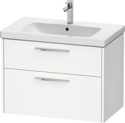 D-Code Vanity unit wall-mounted 800m 2 Drawer