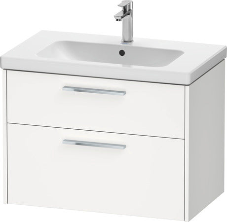 D-Code Vanity unit wall-mounted 800m 2 Drawer