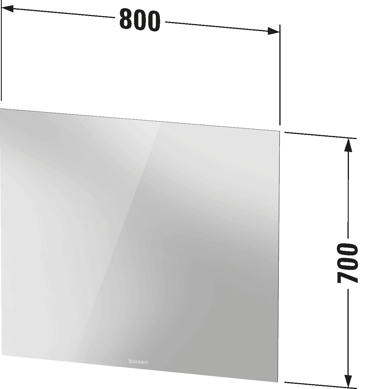 Light & mirror Mirror White