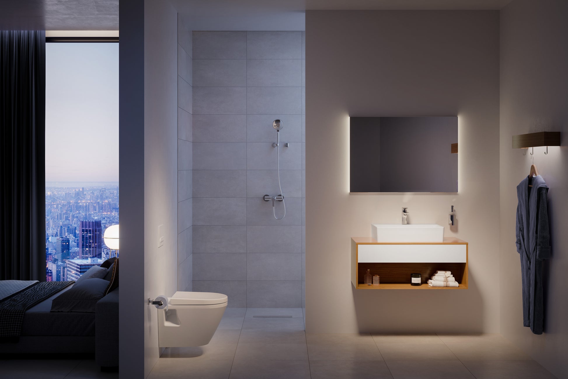 Wall-Hung Wc, Rimless, Standard Fixation