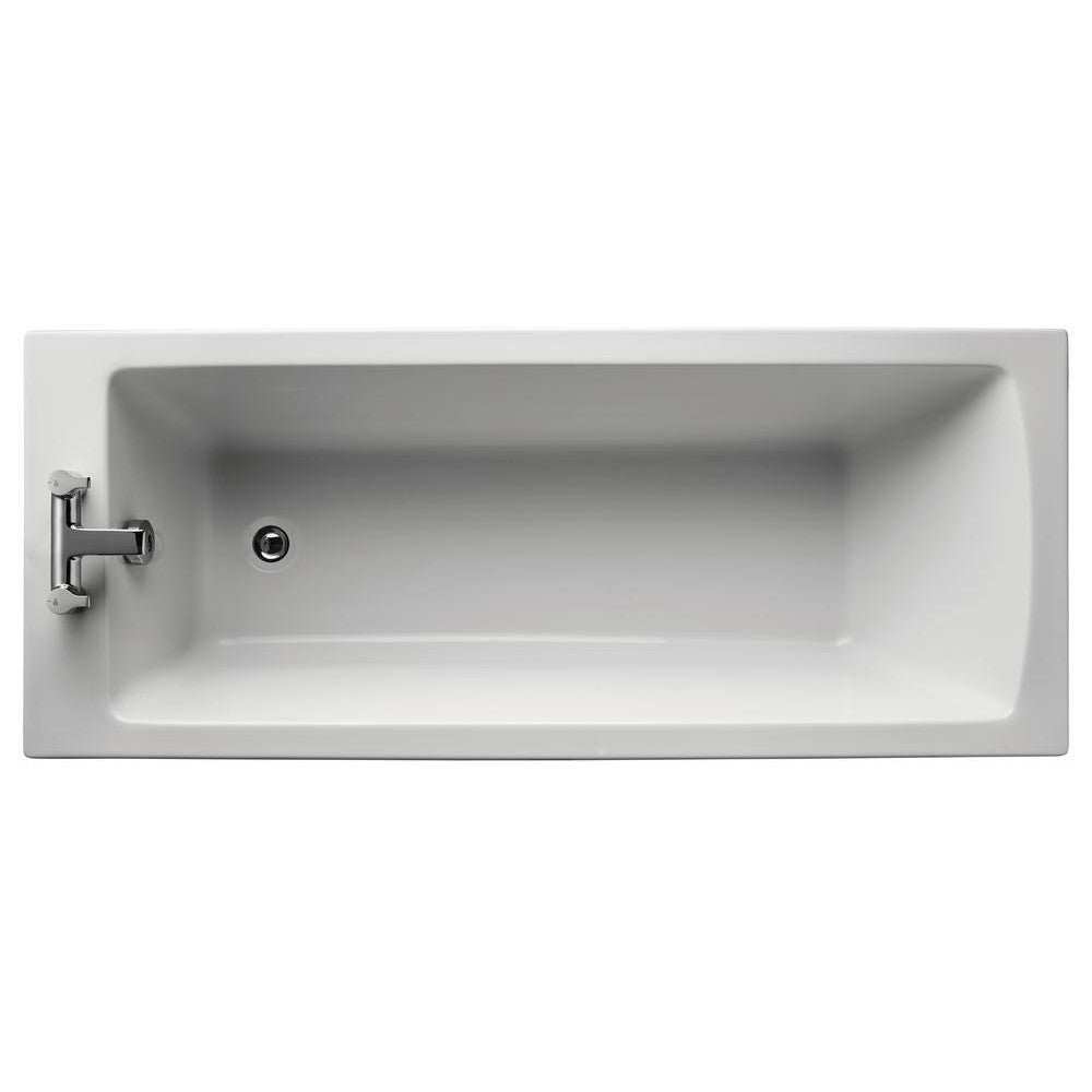 Tempo Regular bath 1690x690x540 mm, no tap hole, with overflow, no waste