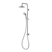Idealrain round shower system kit with Idealrain 200mm round rainshower, Idealrain M3 3 function handspray, 1.75m Idealflex hose and diverter for built-in mixers