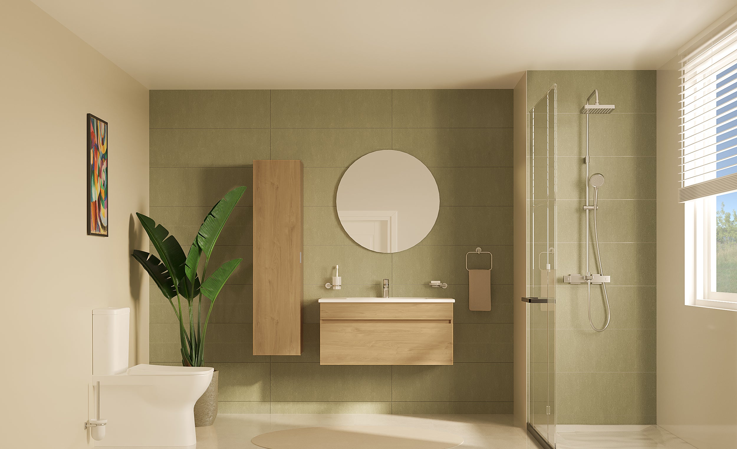 S20 Square Tall Unit, 35 cm, with one door