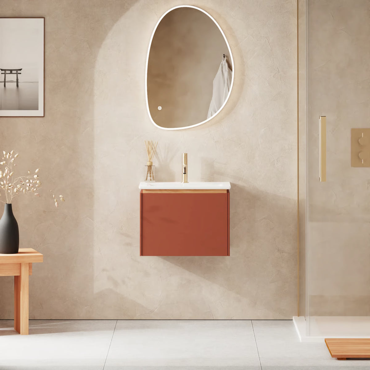 Crosswater Mada Furniture Unit with Basin and 1 Tap Hole - 500mm