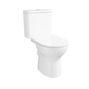 S20 Round Close Coupled Open Back WC, Smoothflush