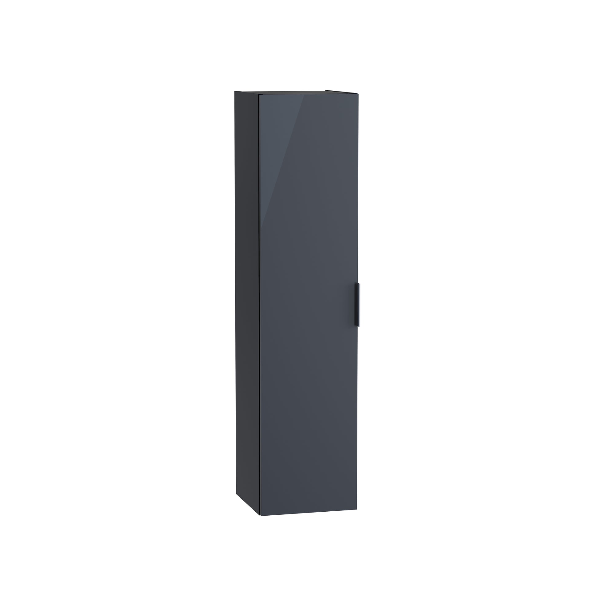 S20 Square Tall Unit, with one door, anthracite high gloss