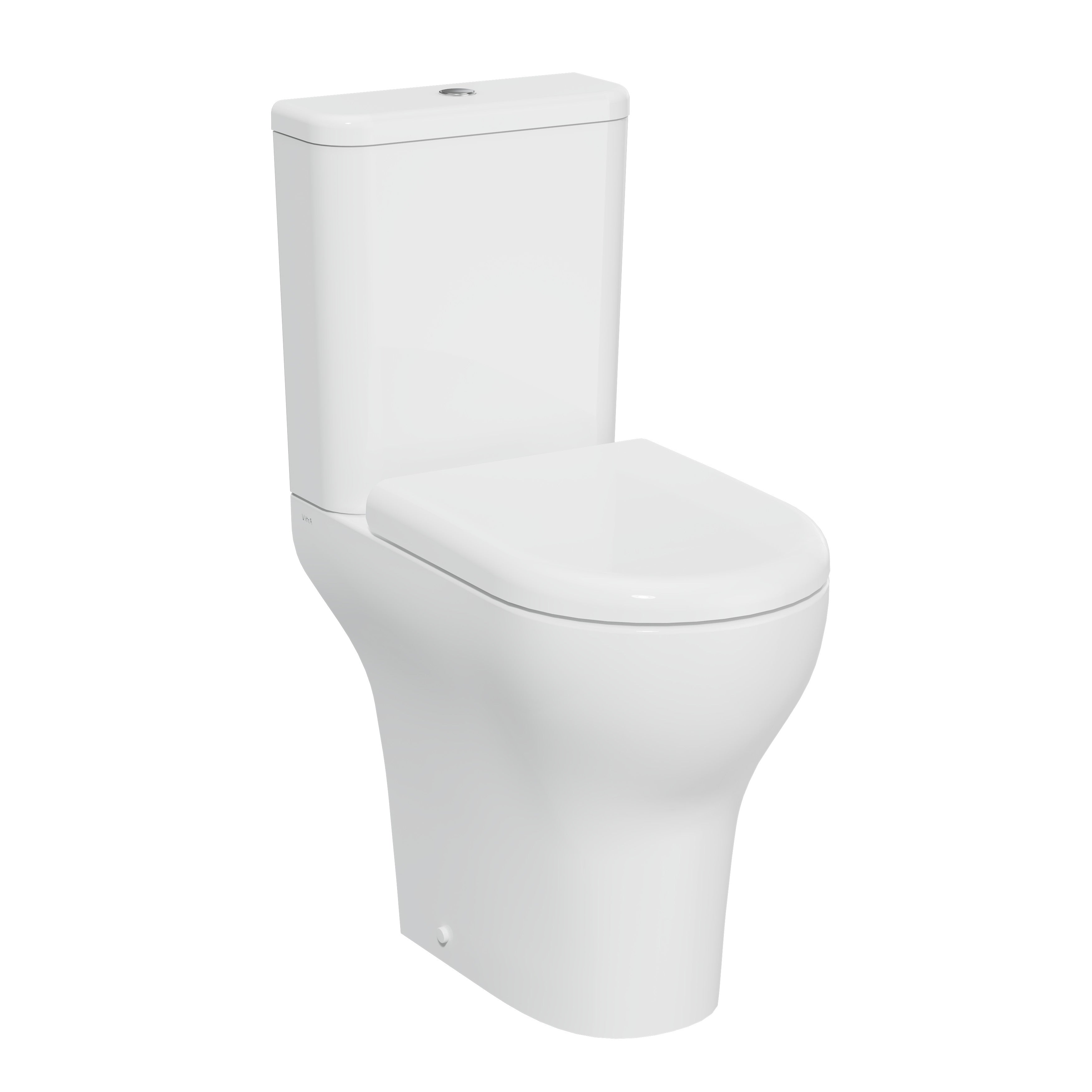 Smoothflush Close-Coupled Wc Pan, Comfort Height
