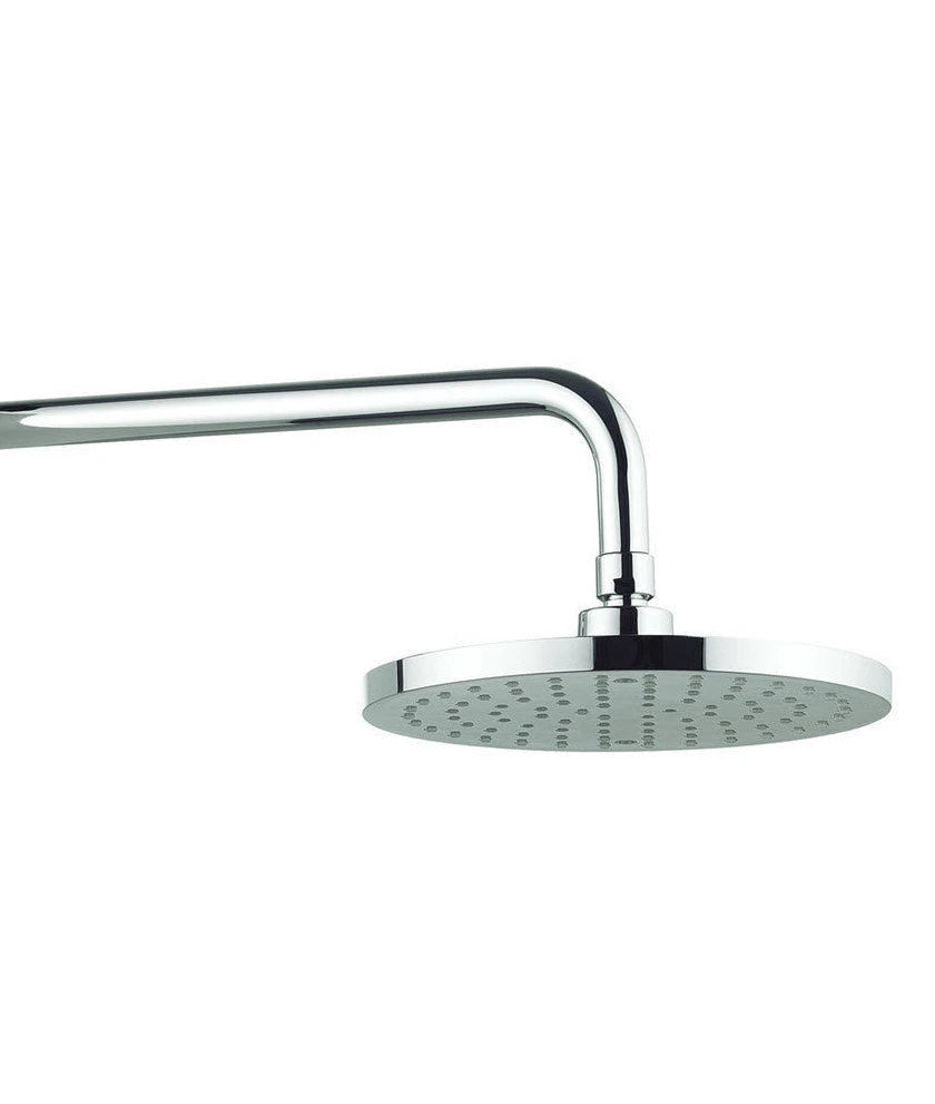 Crosswater Round 2 Way Concealed Thermostatic Valve 250 Over Head Shower and  Hand Shower Set