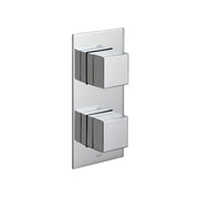 Tablet Notion 2 Outlet 2 Handle Concealed Thermostatic Valve Vertical