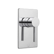 Zoo 1 Outlet Single Lever Concealed Manual Valve Rectangular Backplate